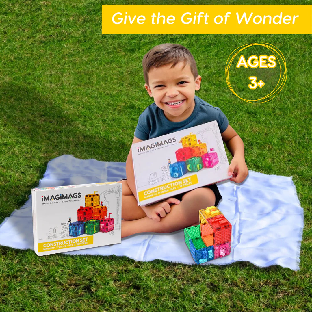 Imagimags Construction Set (Compatible with all regular sized Lego bricks)