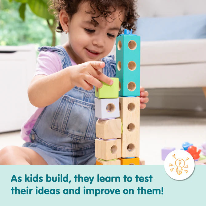 Melissa & Doug Blockables Town Play Set 50279