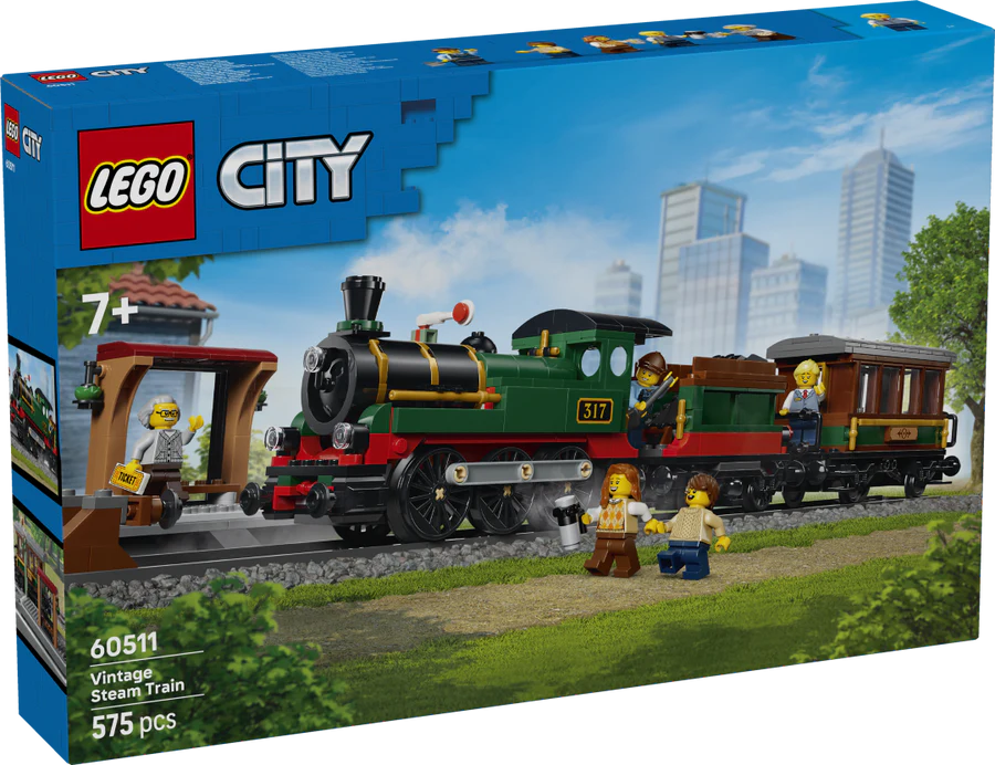 Lego City Vintage Steam Train (60511)