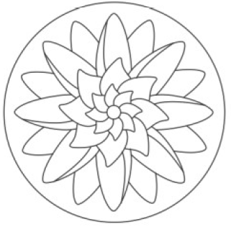 SandArt Individual Mini Circles (98mm x 98mm)