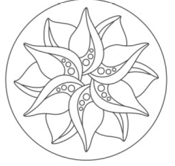 SandArt Individual Mini Circles (98mm x 98mm)