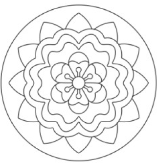 SandArt Individual Mini Circles (98mm x 98mm)