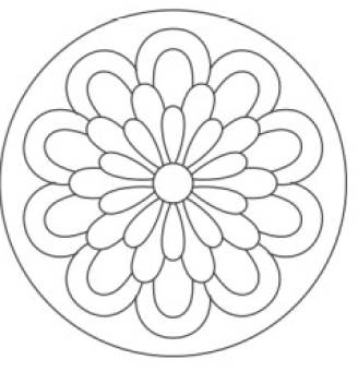 SandArt Individual Mini Circles (98mm x 98mm)