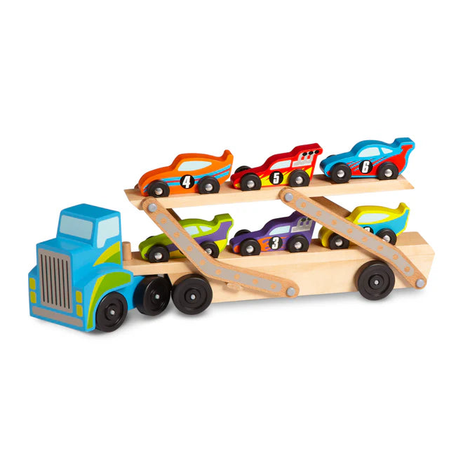 Melissa & Doug Mega Race Car Carrier 2759