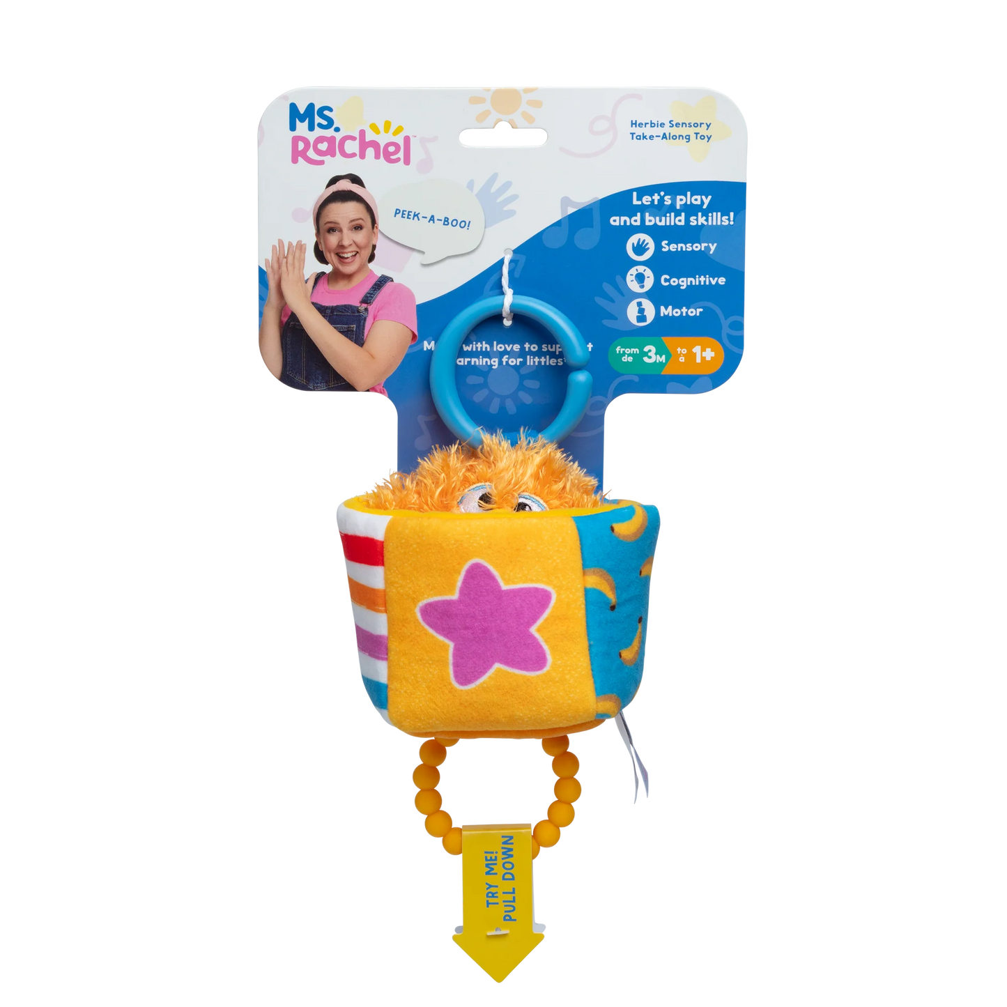 Ms Rachel Herbie Sensory Take-Along Toy 6072307
