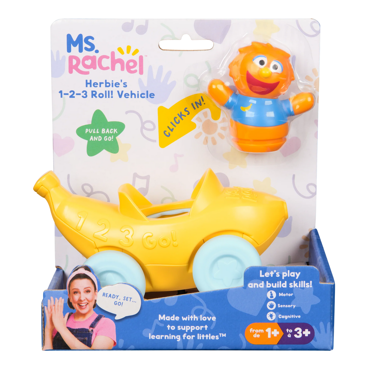 Ms. Rachel Herbie's 1-2-3 Roll! Vehicle 6075087