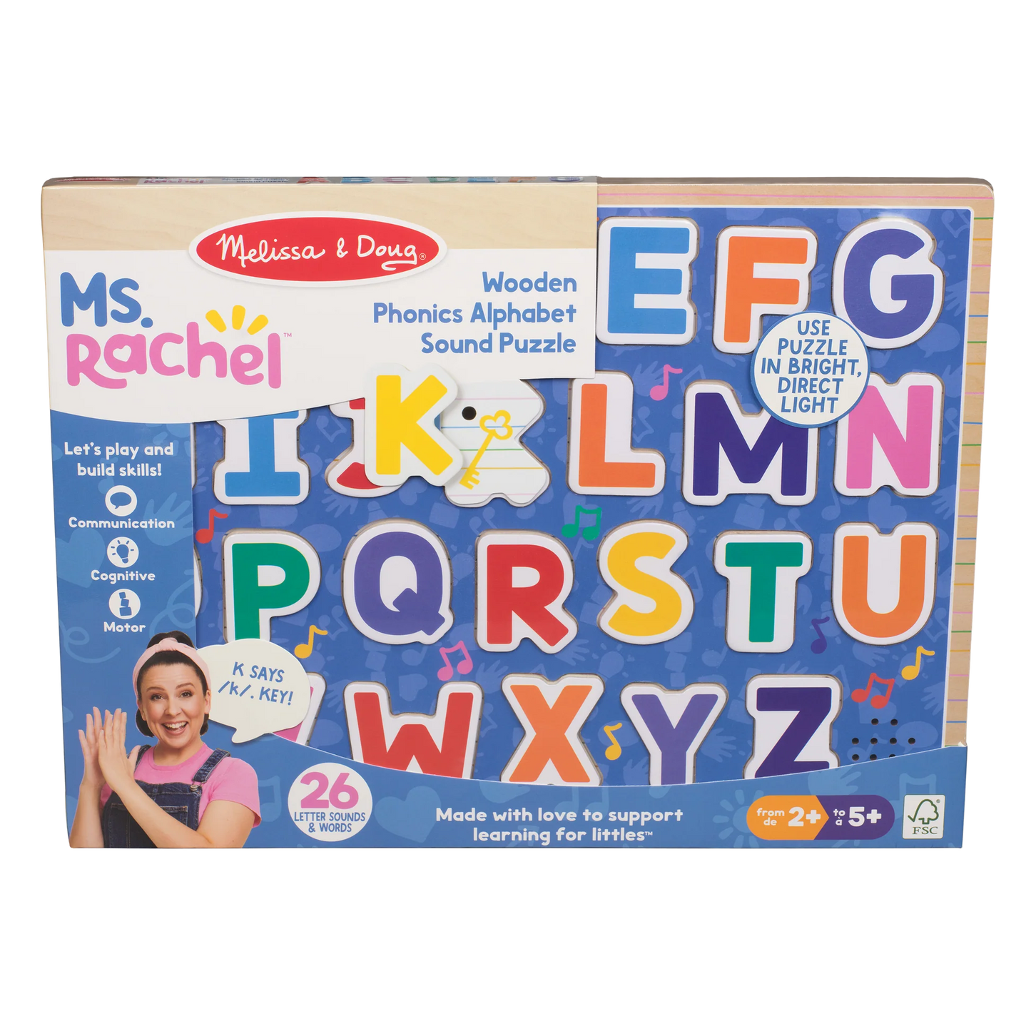 Ms Rachel Alphabet Phonics Sound Puzzle 50379