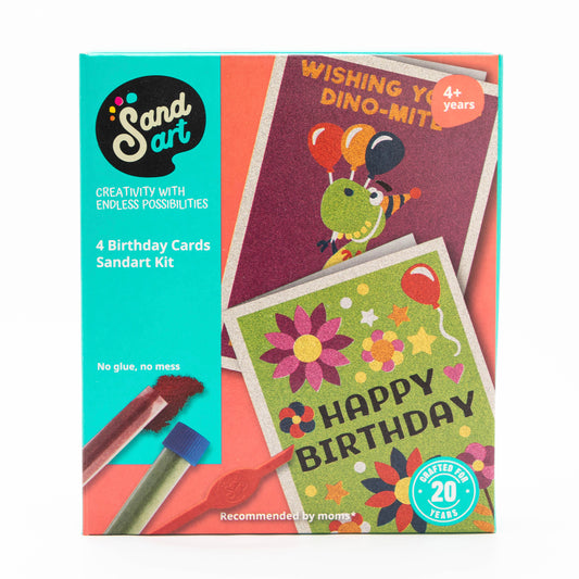 SandArt Craft Range - Birthday Cards