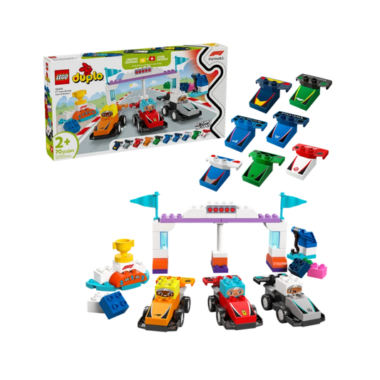 Lego Duplo F1 Team Race Cars & Drivers (10445)